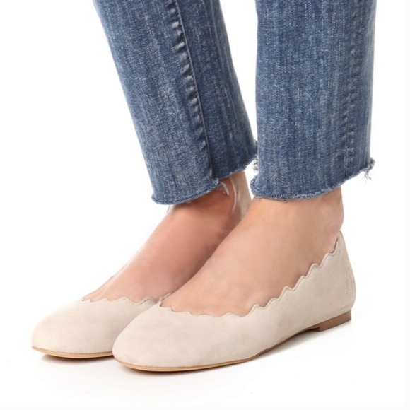 Sam Edelman Shoes Sam Edelman Beige Creme Suede Leather Francis